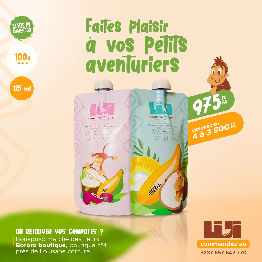 Affiche LIJI prix compotes